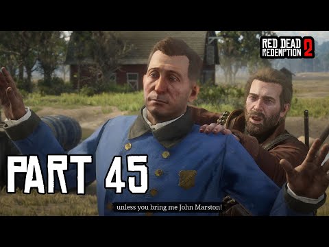 RED DEAD REDEMPTION 2 Walkthrough Part 45  - RESCUE JOHN MARSTON [1440p60Fps]