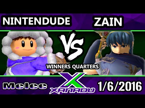 S@X 131 - SPY | Nintendude (Ice Climbers) Vs. Zain (Marth) SSBM Winners Quarters - Smash Melee