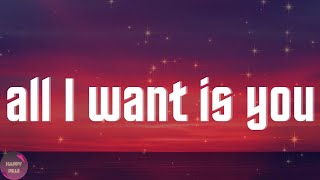 Cover art for all i want is you