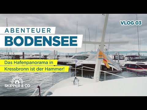 Urlaub mit dem Charterboot: Raues Frühlingswetter am Bodensee | Konstanz & Kressbronn | VLOG 3
