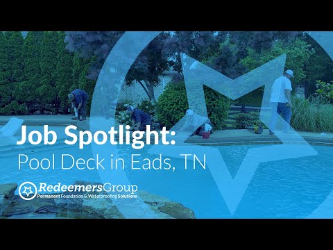 Pool Deck Lift & Level | 3 Concrete Crews Team Up for Stunning Transformation in Eads, TN
