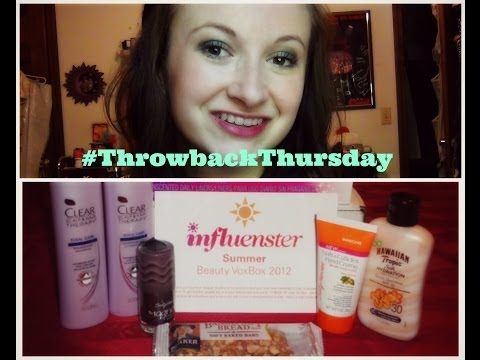 Throwback Thursday- Summer Beauty Voxbox First Impressions! Video
