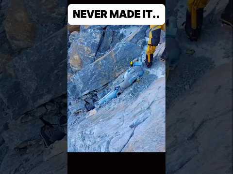 Frozen on Everest #everest #summit #travel