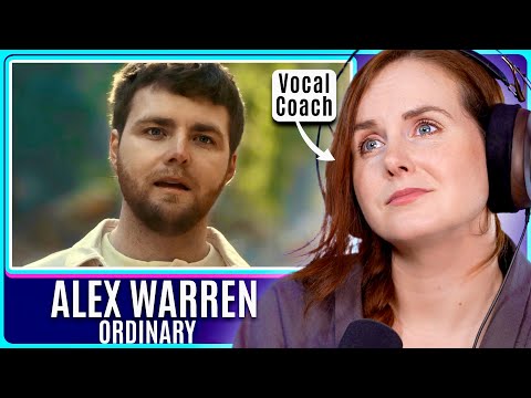 Alex Warren is EXTRAORDINARY - From Homeless To Topping Charts | Vocal Coach Analysis - Ordinary