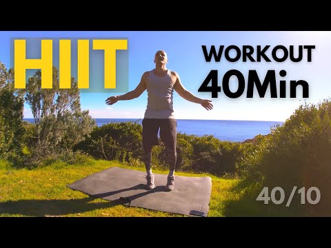 Hiit 40 min full body workout / Tabata 40 10
