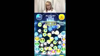 今週初ぷれーい！シンデレラ初心者VS一応ツムツムの人w #ツムツム #shorts #コイン稼ぎ
