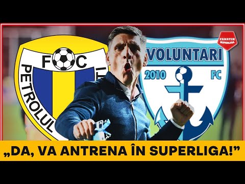 Florin Parvu, NOUL ANTRENOR al Petrolului!? Conducerea lui FC Voluntari a dat RASPUNSUL FINAL