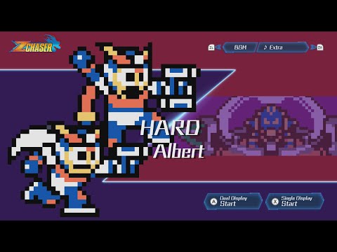 Mega Man Zero/ZX Legacy Collection - Z-Chaser Hidden Stage (Model (a) Mini Game from ZX Advent)