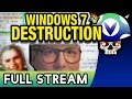 Vinesauce Joel Windows 7 Destruction FULL STREAM