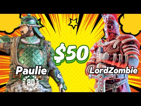 Lordzombie vs Paulie $50 MONEY MATCH!!!!