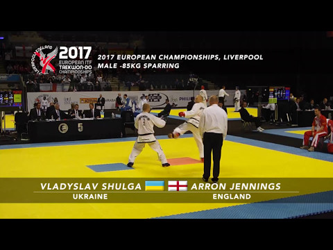 Vladyslav Shulga (UKR) v Arron Jennings (ENG) - Male -85kg Sparring