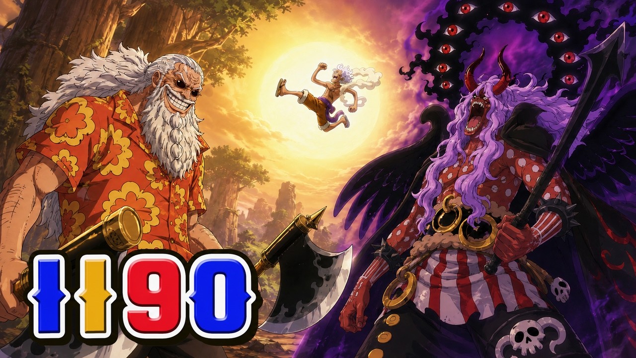 Siêu Hot! Phân Tích Chapter 1190 (P2) IMU Thừa Nhận GABAN Quá Già Gân, Vai Trò LUFFY Được Xác Nhận!