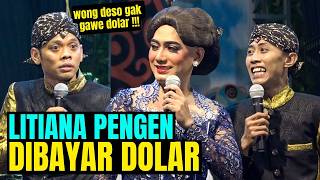 Download lagu Cak Percil Cs Bikin Ngakak !! Litiana Pengen Dibayar Gawe Dolar Di Gresik mp3