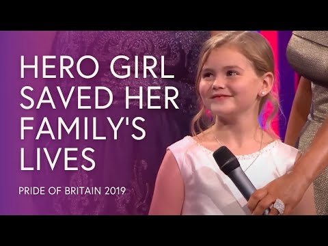 Jaydee Lee Dummett: Young Girl's Quick Thinking Saves Family from Poisoning | Pride of Britain 2019