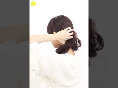 佐藤玲が教える！2ステップでできちゃう！？簡単シニヨン♡...