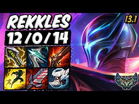 FNC Rekkles Jhin ADC vs Caitlyn /EUW Challenger Patch 13.1 / Season 13 🔰
