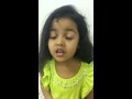 4 year old Wonder Girl Ayat says all about India!!
