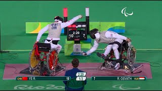 Wheelchair Fencing Rio 2016 Paralympic Games - Ind Men's Foil (Cat A) Finals' Highlights