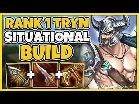 #1 TRYNDAMERE WORLD LEARN TO BUILD FOR SPECIFIC SITUATIONS (INFORMATIVE) - League of Legends