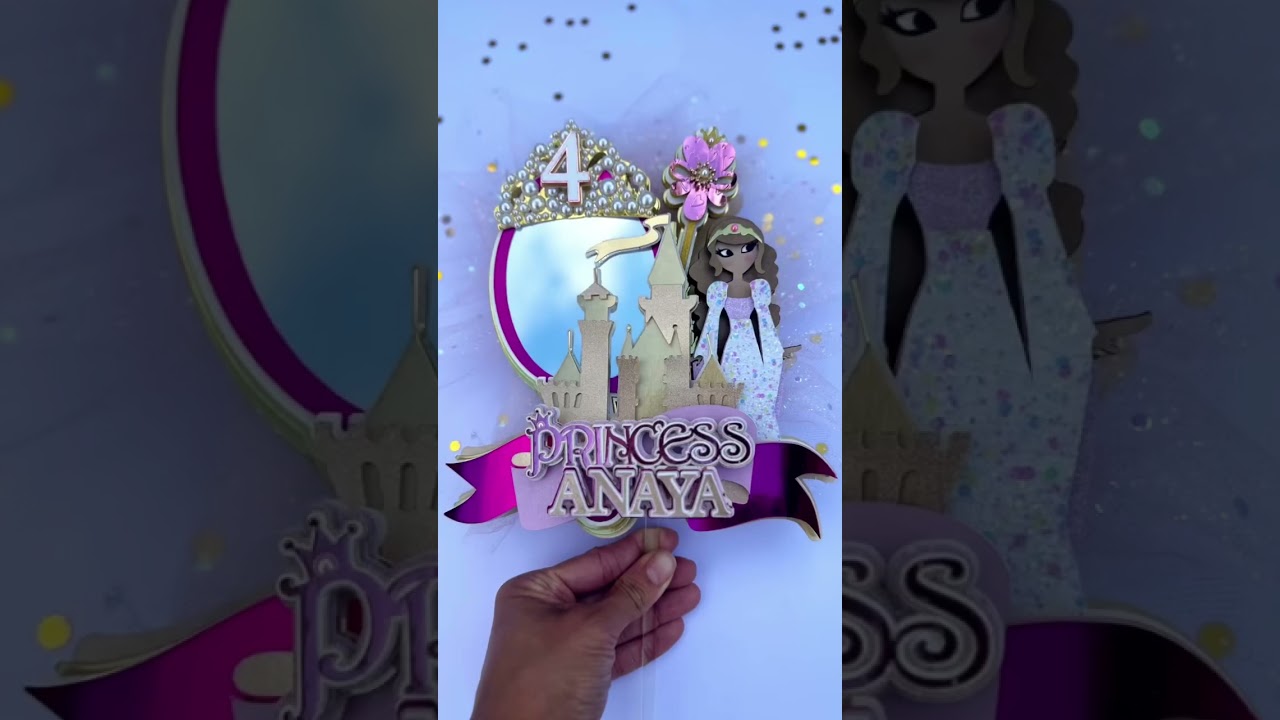 Cake Toppers of 2022 | Cricut made | Paper Craft Tutorials | YouTube Tutorials | DIY Party Decor