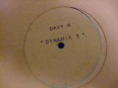 DAVY G - DYNAMIX 3 (1988) Old Hip Hop / Electro megamix 12