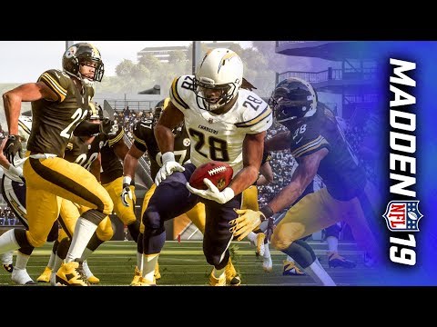 Madden 19 - Career Mode Update & Online H2H Gameplay [Chargers vs Steelers]