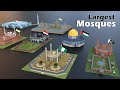 Largest Mosques Size Comparison In The World