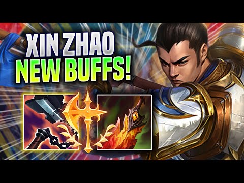 KOREAN CHALLENGER TRIES XIN ZHAO WITH NEW BUFFS! - Challenger Plays Xin Zhao JUNGLE vs Graves!