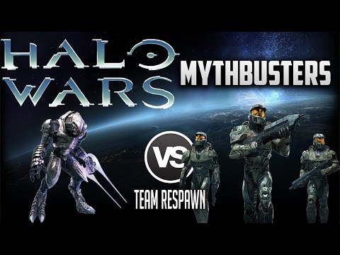 Can Spartans Take On the Arbiter? | Halo Wars Mythbusters