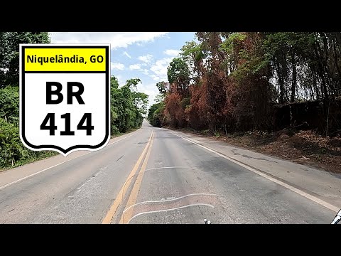 Na Estrada BR 414, de Niquelândia a Assunção, Goiás.