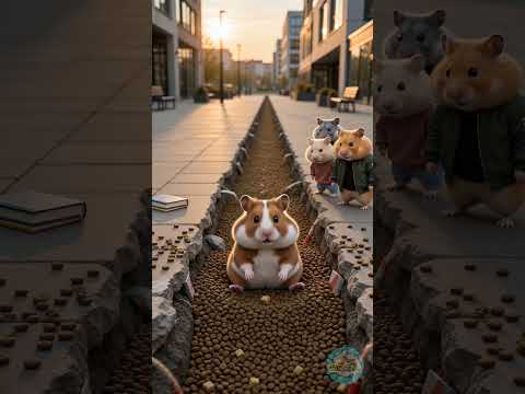 Cat Finds Food in the Puddle?! 😱🐾
