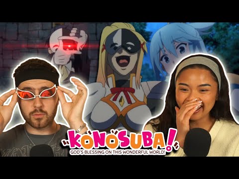 DARKNESS MEETS HER MATCH! - Girlfriend Reacts To Konosuba Season 2 Episode 5 REACTION!