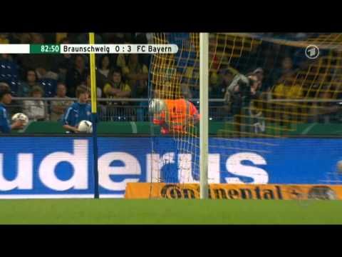 Eintracht Braunschweig 0:3 Bayern München (Tor Müller 0:3/DFB-Pokal 2011/2012)