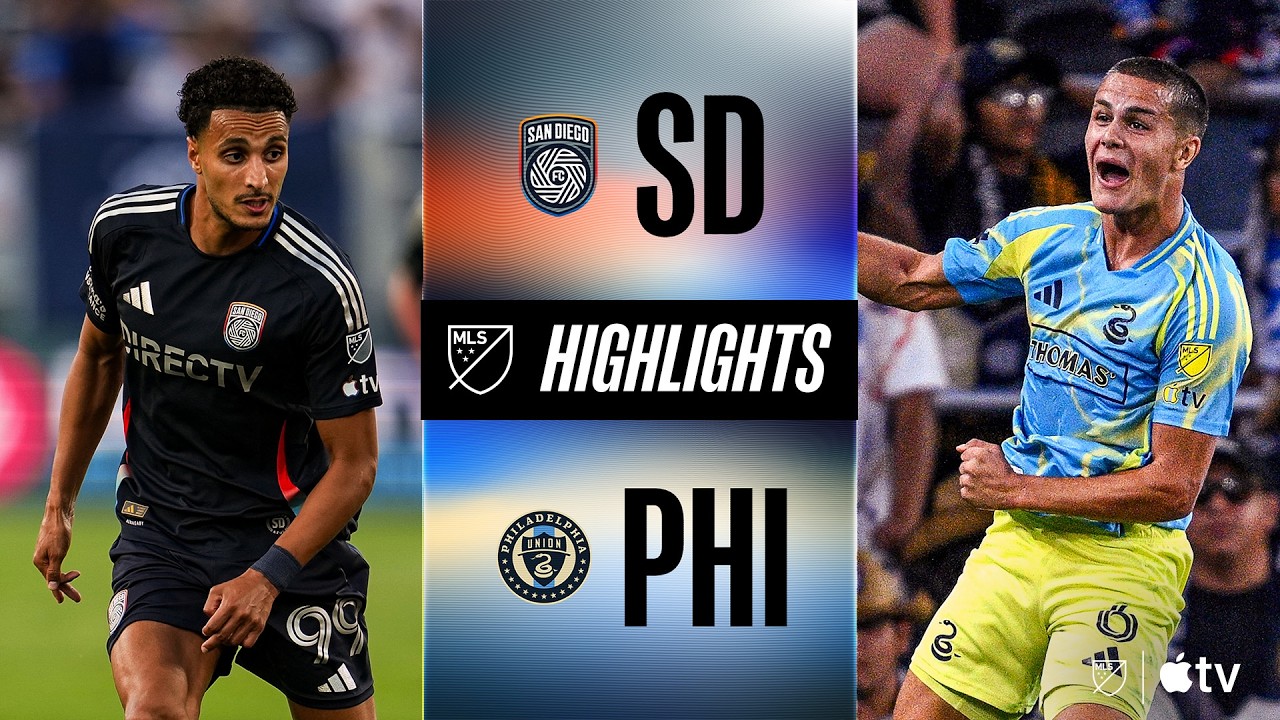 San Diego FC vs Philadelphia Union highlights
