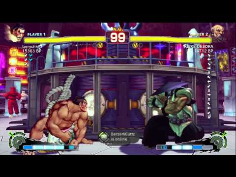 KEIKE DESORA [Gouken] vs terrychk [Honda] SSF4 Japanese Online Ranked Matches - TRUE HIGH-DEF