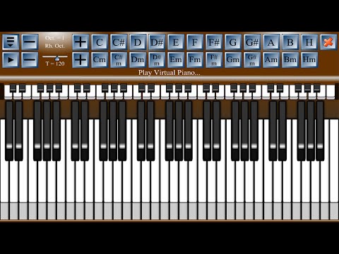 Virtual Piano Video