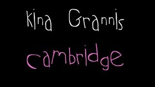 Kina Grannis - Cambridge (LYRICS ON SCREEN)
