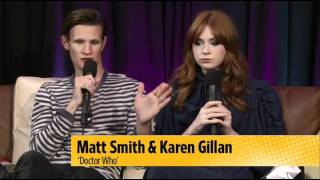 Interview - Matt Smith et Karen Gillian (Tim Sack pour Entertainment Weekly)