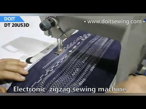 How to use electronic zigzag sewing machine 20U53D