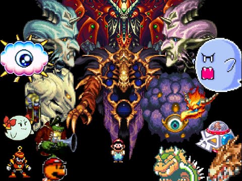 Every Single Boss In Brutal Mario (All Bosses 20K Sub Special)