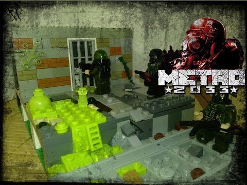 Заброшенный тоннель! LEGO METRO 2033!(Самоделка №25)