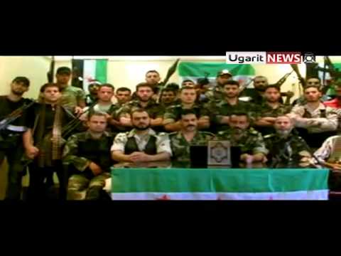 بيان تسليم قيادة المجلس العسكري الثوري من المقدم محمد خير الحربات للعقيد الركن احمد النعمة