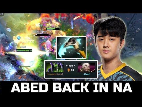 SR.ABED BACK IN NA DOTA - 20 KILLS INVOKER SITUATIONAL BUILD