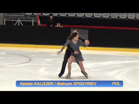 Natalia Kaliszek Maksym Spodyriev SENIOR ICE DANCE FREE DANCE