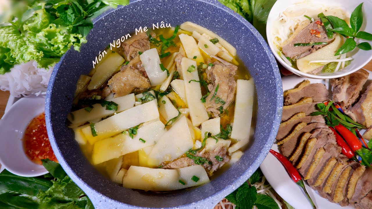 Cách Làm Vịt Nấu Măng