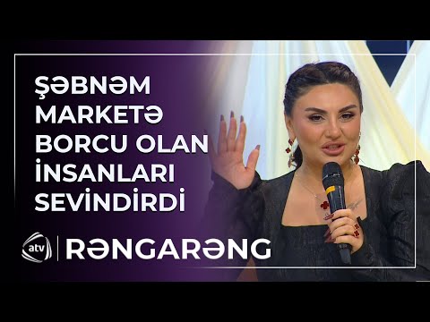 Şəbnəm Tovuzludan XEYİRXAH ADDIM - Kəndinin market borcunu bağladı