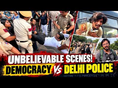 Democracy Vs Delhi Police l When Dissent Met With Detention - See it to believe it