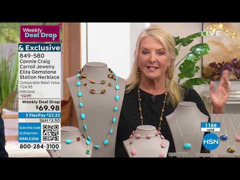 HSN | Connie Craig Carroll Jewelry Collection 08.16.2023 - 06 PM