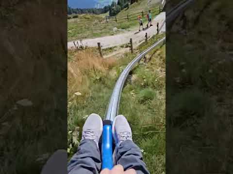 Slittino estivo Monte Cavallo Vipiteno tragitto completo