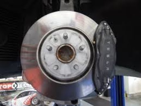 Tesla Model S Brembo Caliper Service